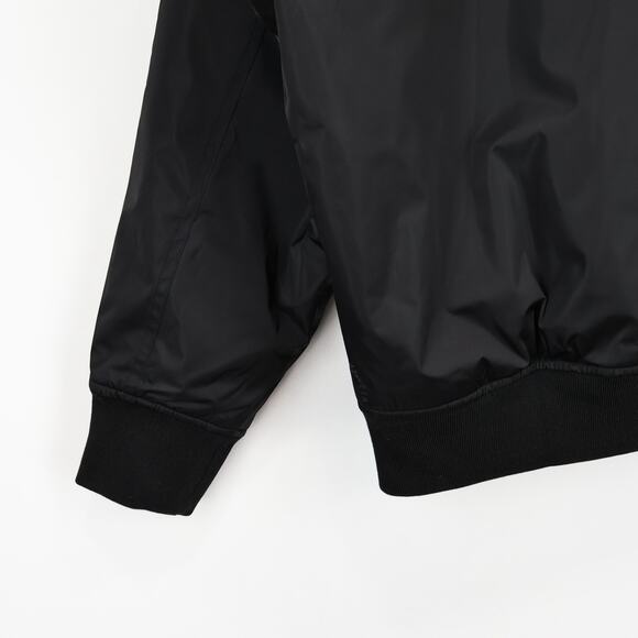 Athleta Sateen Bomber Jacket Black Size Large Tall NWT - Picture 8 of 11